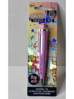 Unicorn Predict A Pen Disco Edition Rainbow Fueled Dance Moves Novelty NEW